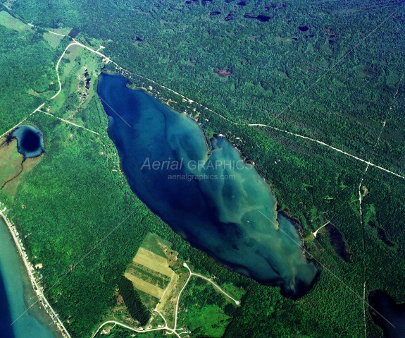 Long Lake in Benzie County, Michigan